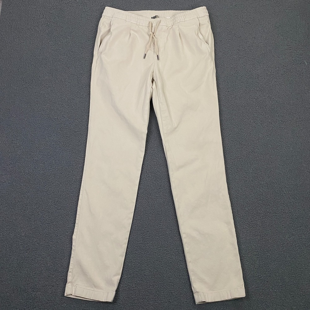 Boggi Comfy Coulisse Trouser Pants size 46 Elastic Waist Drawstring Italy